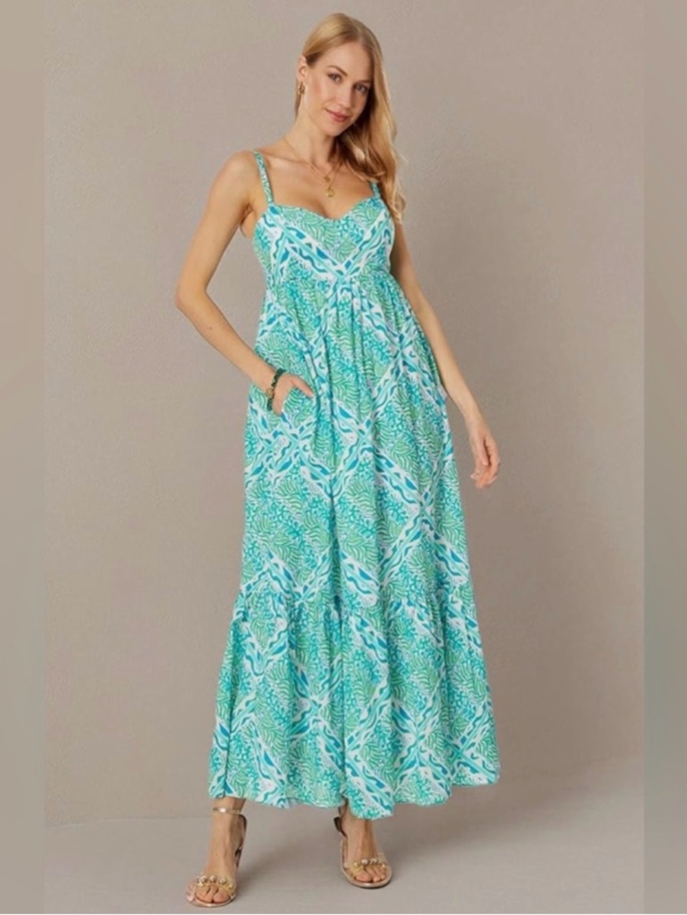 NWT Lilly Pulitzer Heidi Maxi Dress